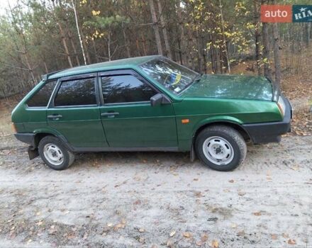 Зеленый ВАЗ 2109, объемом двигателя 1.5 л и пробегом 162 тыс. км за 1750 $, фото 1 на Automoto.ua