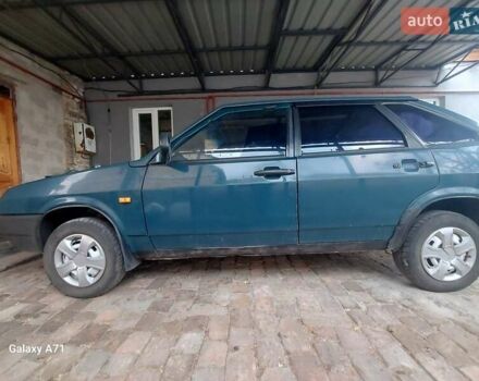 Зеленый ВАЗ 2109, объемом двигателя 1.5 л и пробегом 250 тыс. км за 1100 $, фото 1 на Automoto.ua