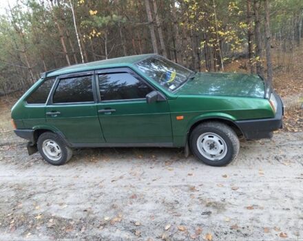 Зеленый ВАЗ 2109, объемом двигателя 1.5 л и пробегом 162 тыс. км за 1750 $, фото 2 на Automoto.ua