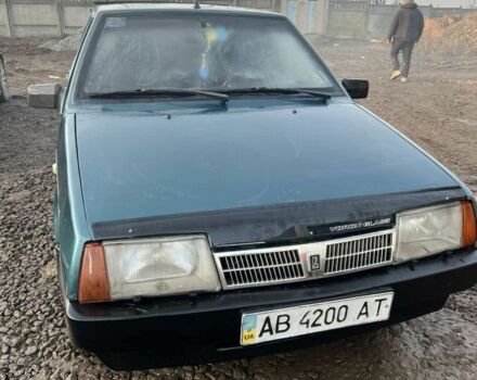 Зеленый ВАЗ 2109, объемом двигателя 1.5 л и пробегом 2 тыс. км за 900 $, фото 1 на Automoto.ua