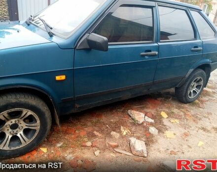 Зеленый ВАЗ 2109, объемом двигателя 1.5 л и пробегом 280 тыс. км за 1000 $, фото 1 на Automoto.ua