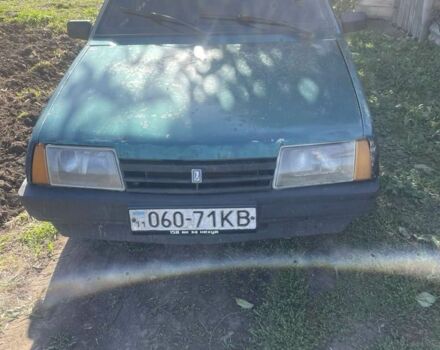 Зеленый ВАЗ 2109, объемом двигателя 1.5 л и пробегом 1000 тыс. км за 597 $, фото 1 на Automoto.ua