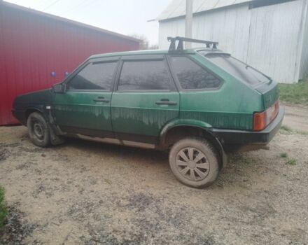 Зеленый ВАЗ 2109, объемом двигателя 1 л и пробегом 200 тыс. км за 850 $, фото 3 на Automoto.ua