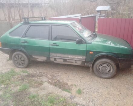 Зеленый ВАЗ 2109, объемом двигателя 1 л и пробегом 200 тыс. км за 850 $, фото 2 на Automoto.ua