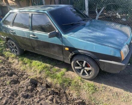 Зеленый ВАЗ 2109, объемом двигателя 1.5 л и пробегом 1000 тыс. км за 597 $, фото 3 на Automoto.ua