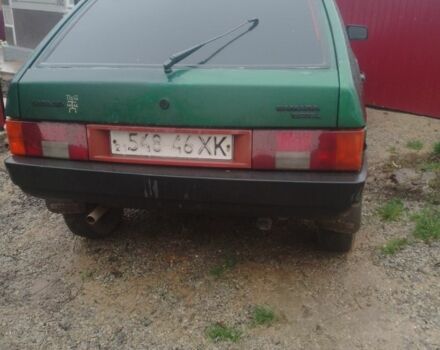 Зеленый ВАЗ 2109, объемом двигателя 1 л и пробегом 200 тыс. км за 850 $, фото 4 на Automoto.ua