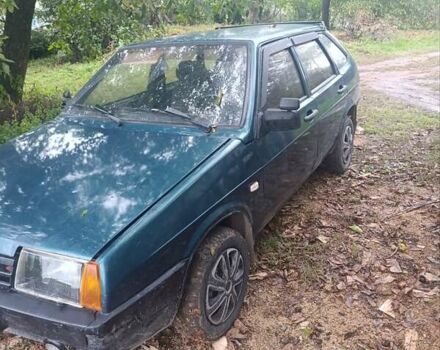 Зеленый ВАЗ 2109, объемом двигателя 1.46 л и пробегом 323 тыс. км за 950 $, фото 5 на Automoto.ua