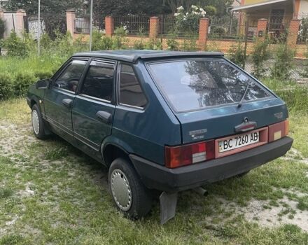 Зеленый ВАЗ 2109, объемом двигателя 1.5 л и пробегом 228 тыс. км за 1250 $, фото 1 на Automoto.ua