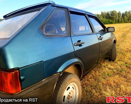 Зеленый ВАЗ 2109, объемом двигателя 1.5 л и пробегом 349 тыс. км за 1200 $, фото 6 на Automoto.ua