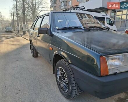 Зелений ВАЗ 2109, об'ємом двигуна 1.5 л та пробігом 196 тис. км за 1150 $, фото 1 на Automoto.ua