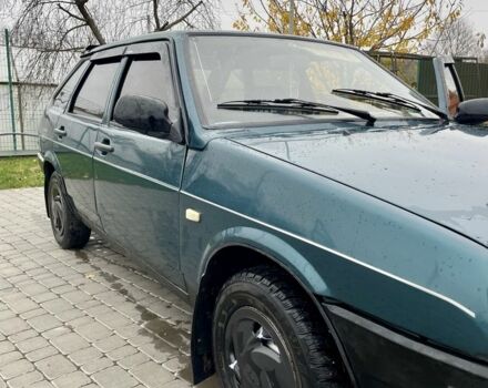 Зеленый ВАЗ 2109, объемом двигателя 10 л и пробегом 314 тыс. км за 1448 $, фото 1 на Automoto.ua