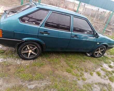 Зеленый ВАЗ 2109, объемом двигателя 1.5 л и пробегом 350 тыс. км за 1548 $, фото 1 на Automoto.ua