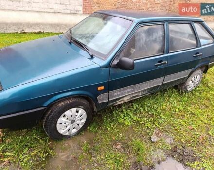 Зеленый ВАЗ 2109, объемом двигателя 1.5 л и пробегом 100 тыс. км за 950 $, фото 2 на Automoto.ua