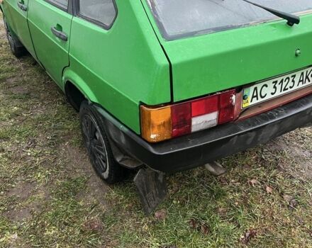 Зелений ВАЗ 2109, об'ємом двигуна 0 л та пробігом 340 тис. км за 350 $, фото 2 на Automoto.ua