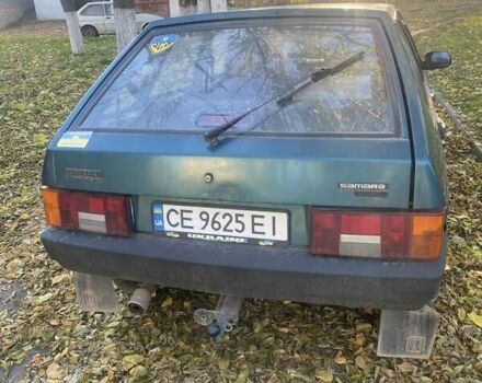 Зеленый ВАЗ 2109, объемом двигателя 1.5 л и пробегом 195 тыс. км за 1350 $, фото 3 на Automoto.ua