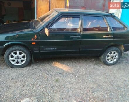 Зеленый ВАЗ 2109, объемом двигателя 1.5 л и пробегом 350 тыс. км за 1400 $, фото 2 на Automoto.ua