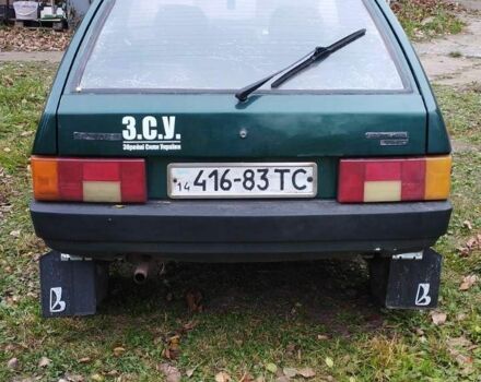 Зеленый ВАЗ 2109, объемом двигателя 0 л и пробегом 374 тыс. км за 595 $, фото 3 на Automoto.ua