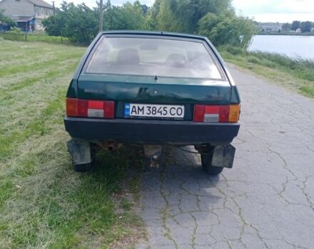 Зеленый ВАЗ 2109, объемом двигателя 1.4 л и пробегом 250 тыс. км за 1200 $, фото 7 на Automoto.ua