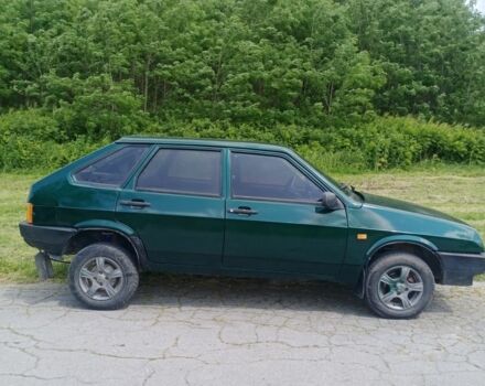 Зеленый ВАЗ 2109, объемом двигателя 1.4 л и пробегом 250 тыс. км за 1200 $, фото 6 на Automoto.ua