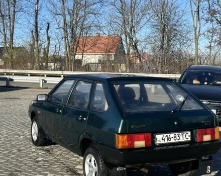 Зеленый ВАЗ 2109, объемом двигателя 1.5 л и пробегом 374 тыс. км за 800 $, фото 2 на Automoto.ua