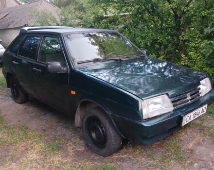 Зеленый ВАЗ 2109, объемом двигателя 1.3 л и пробегом 210 тыс. км за 650 $, фото 1 на Automoto.ua