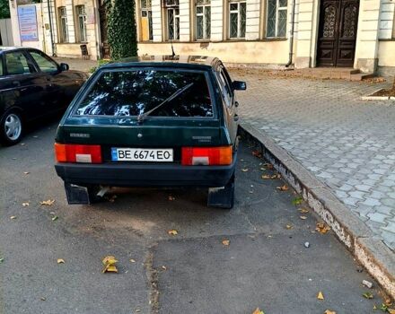 Зеленый ВАЗ 2109, объемом двигателя 1.5 л и пробегом 323 тыс. км за 1750 $, фото 2 на Automoto.ua