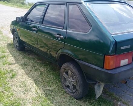 Зеленый ВАЗ 2109, объемом двигателя 1.4 л и пробегом 250 тыс. км за 1200 $, фото 3 на Automoto.ua