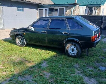 Зеленый ВАЗ 2109, объемом двигателя 1.5 л и пробегом 140 тыс. км за 1000 $, фото 2 на Automoto.ua