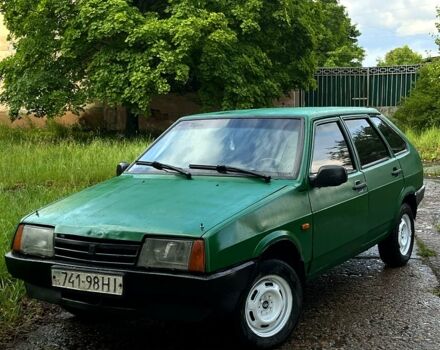 Зеленый ВАЗ 2109, объемом двигателя 1.5 л и пробегом 200 тыс. км за 820 $, фото 1 на Automoto.ua