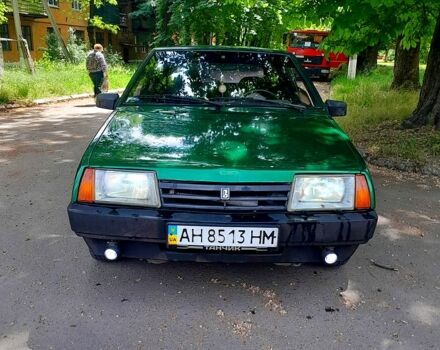 Зелений ВАЗ 2109, об'ємом двигуна 1.5 л та пробігом 120 тис. км за 1100 $, фото 2 на Automoto.ua