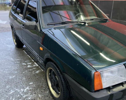 Зеленый ВАЗ 2109, объемом двигателя 1.5 л и пробегом 270 тыс. км за 1700 $, фото 1 на Automoto.ua