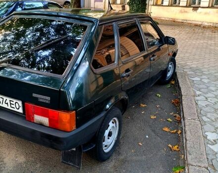 Зеленый ВАЗ 2109, объемом двигателя 1.5 л и пробегом 323 тыс. км за 1750 $, фото 4 на Automoto.ua