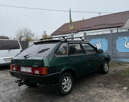 Зеленый ВАЗ 2109, объемом двигателя 1.5 л и пробегом 130 тыс. км за 1200 $, фото 1 на Automoto.ua