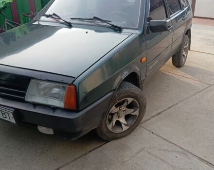 Зеленый ВАЗ 2109, объемом двигателя 1.5 л и пробегом 236 тыс. км за 1380 $, фото 1 на Automoto.ua