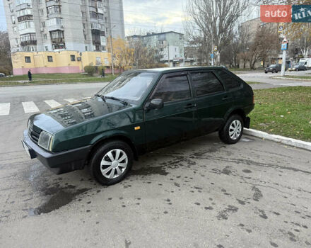 Зеленый ВАЗ 2109, объемом двигателя 1.5 л и пробегом 220 тыс. км за 999 $, фото 1 на Automoto.ua