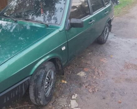 Зеленый ВАЗ 2109, объемом двигателя 1.5 л и пробегом 240 тыс. км за 1150 $, фото 2 на Automoto.ua