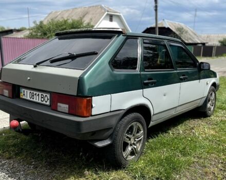 Зеленый ВАЗ 2109, объемом двигателя 1.5 л и пробегом 157 тыс. км за 1600 $, фото 3 на Automoto.ua
