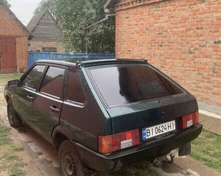 Зеленый ВАЗ 2109, объемом двигателя 1.4 л и пробегом 280 тыс. км за 1500 $, фото 4 на Automoto.ua