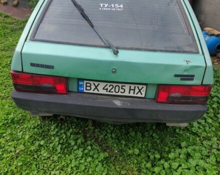 Зеленый ВАЗ 2109, объемом двигателя 1.5 л и пробегом 557 тыс. км за 650 $, фото 3 на Automoto.ua