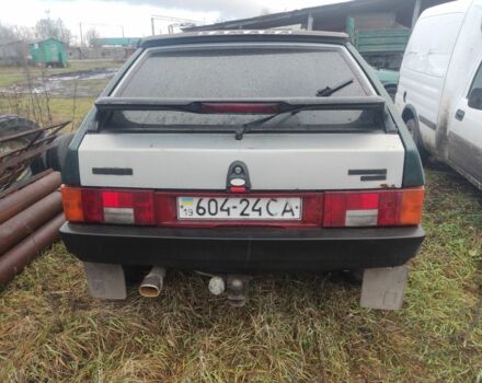 Зеленый ВАЗ 2109, объемом двигателя 1 л и пробегом 300 тыс. км за 1600 $, фото 2 на Automoto.ua