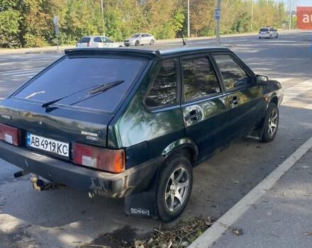 Зеленый ВАЗ 2109, объемом двигателя 1.5 л и пробегом 230 тыс. км за 1800 $, фото 5 на Automoto.ua