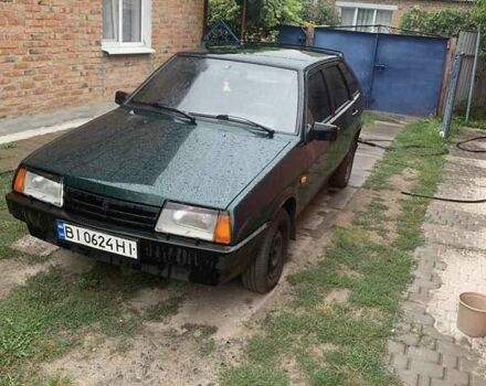 Зеленый ВАЗ 2109, объемом двигателя 1.4 л и пробегом 280 тыс. км за 1500 $, фото 1 на Automoto.ua