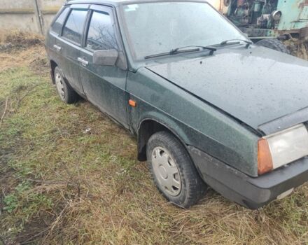 Зеленый ВАЗ 2109, объемом двигателя 1 л и пробегом 300 тыс. км за 1600 $, фото 3 на Automoto.ua