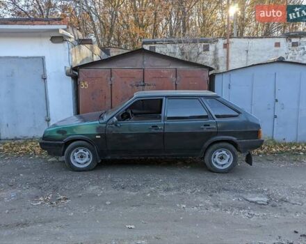 Зеленый ВАЗ 2109, объемом двигателя 1.5 л и пробегом 150 тыс. км за 711 $, фото 3 на Automoto.ua
