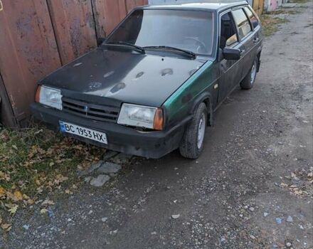 Зеленый ВАЗ 2109, объемом двигателя 1.5 л и пробегом 150 тыс. км за 711 $, фото 1 на Automoto.ua