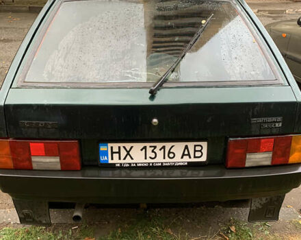 Зеленый ВАЗ 2109, объемом двигателя 1.5 л и пробегом 168 тыс. км за 1200 $, фото 1 на Automoto.ua