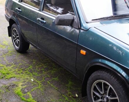 Зеленый ВАЗ 2109, объемом двигателя 1.5 л и пробегом 170 тыс. км за 1200 $, фото 2 на Automoto.ua