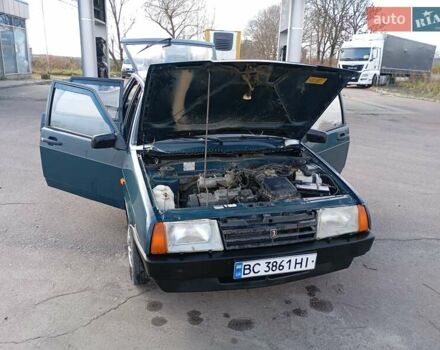 Зеленый ВАЗ 2109, объемом двигателя 1.5 л и пробегом 170 тыс. км за 1500 $, фото 2 на Automoto.ua