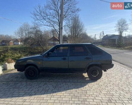 Зеленый ВАЗ 2109, объемом двигателя 1.5 л и пробегом 129 тыс. км за 1500 $, фото 1 на Automoto.ua