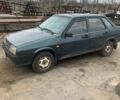 Зеленый ВАЗ 2109, объемом двигателя 1.5 л и пробегом 300 тыс. км за 800 $, фото 1 на Automoto.ua